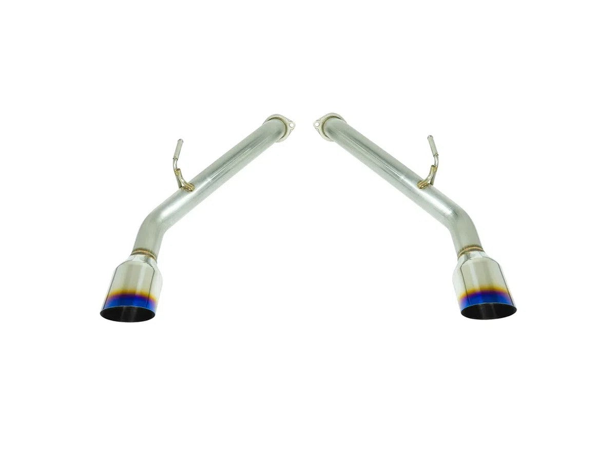 Remark '14+ Infiniti Q50 Axle Back Exhaust w/ Burnt Stainless Tip