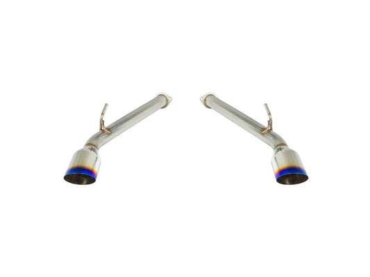 Remark 2017+ Infiniti Q60 Axle Back Exhaust w/ Burnt Stainless Tip